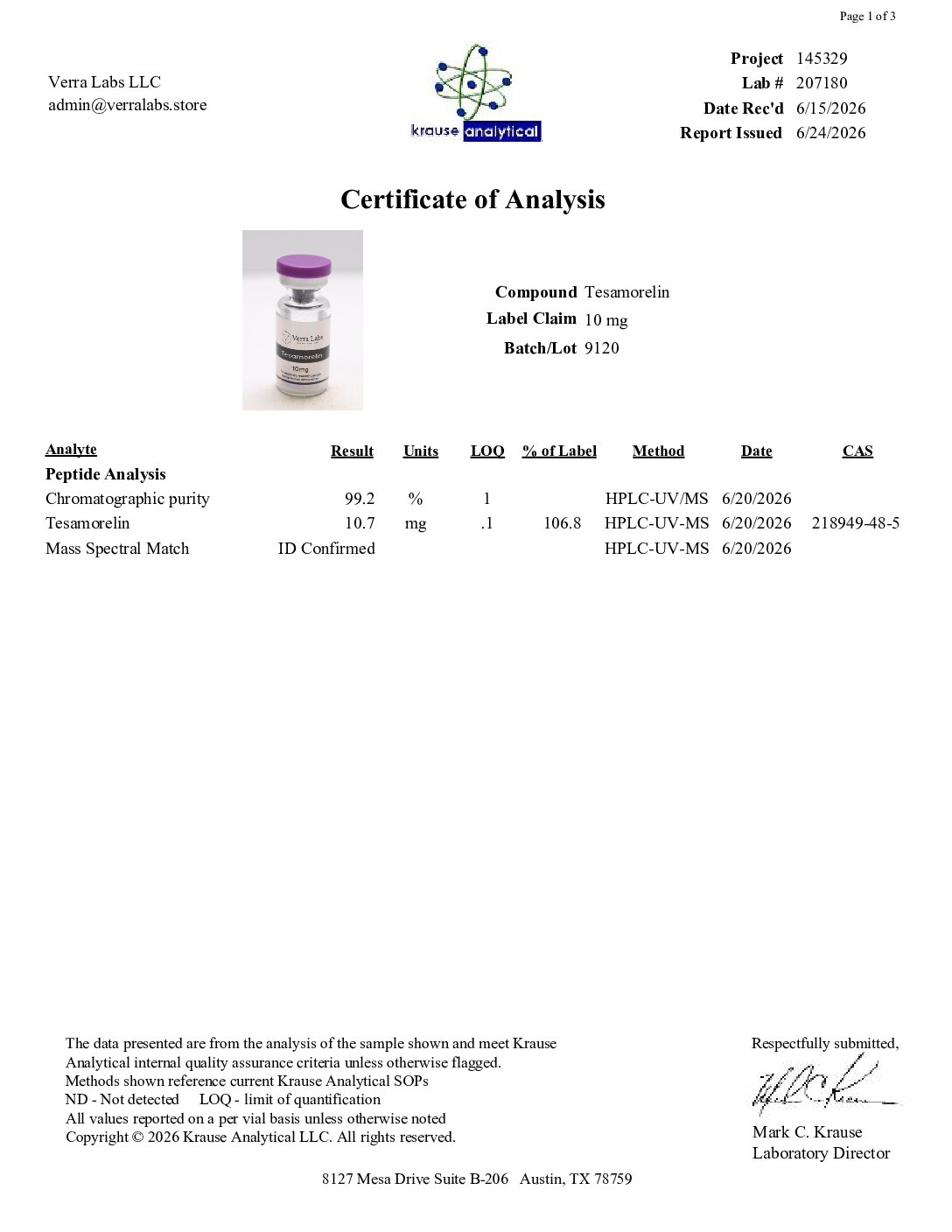 Tesamorelin - Image 2